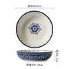European Style Ceramic Bowl Glazed Fruit Salad Bowl Fashionable Ceramic Cake Bowl