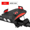 Multifunction Bike Light Flashlight With Phone Holder-86