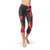 Guitar and Music Note Capri Leggings