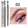 Double headed Brush Ultra Slim Triangle Eyebrow Pencil-181