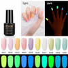 Color: RAA541 - Fluorescent glow-in-the-dark nail polish gel