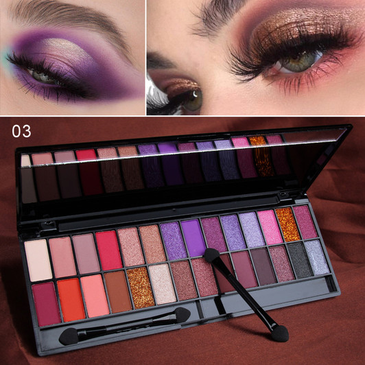 28 Color Matte Pearl Eye Shadow Palette