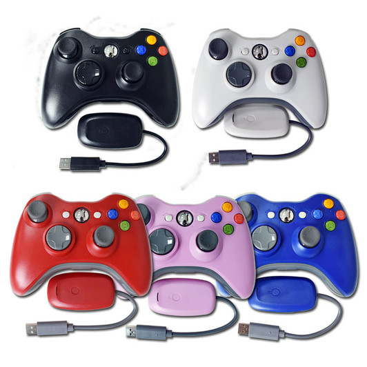 Wireless Controller Joysticks Bluetooth Vibration Gamepad Handle with 2.4G Receiv K484-PEL_0MUKT346