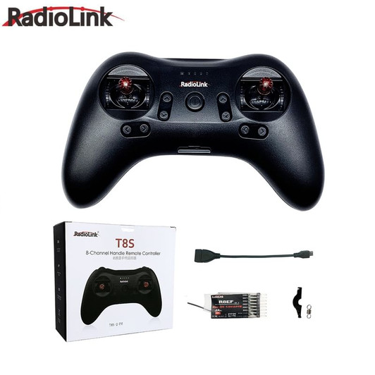 T8S 8CH RC Radiolink Remote Controller Transmitter 2.4G with R8EF or R8FM Receive K484-PTO_0FPOK1DG