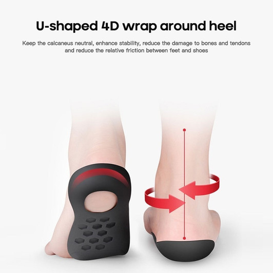 Orthotic Insole O-shaped Leg Flatfoot Corrector Shoe Pad