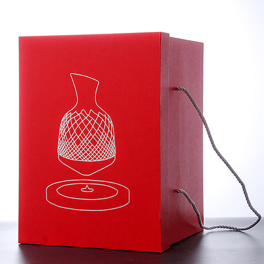 Crystal Glass Red Wine Decanter Wine Rotating Wine Divider