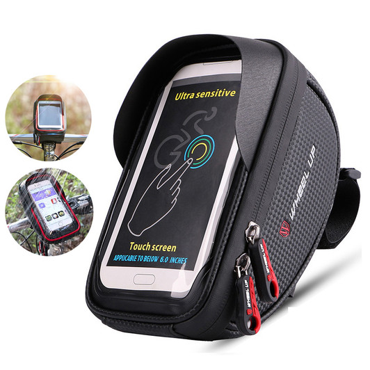 Touch Screen Bicycle Handlebar Bag Waterproof Mountain Road Cycling Pannier Case