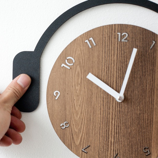 DJ Ultra Quiet Wall Clock