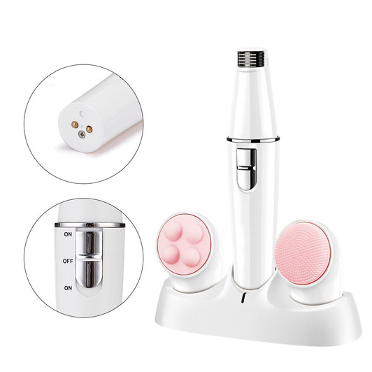 Multifunctional Face Washing And Plucking Two-in-one Shaver