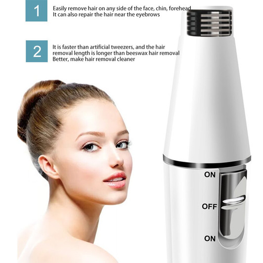 Multifunctional Face Washing And Plucking Two-in-one Shaver