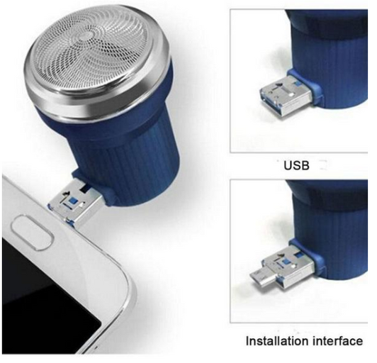 Color: orange, Specifications: Transparent Gift Box - Mini razor