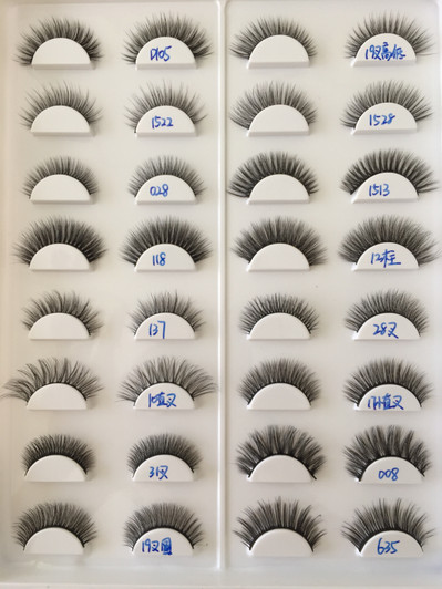 Style: 137 - Sticky 3D silk false eyelashes No glue, no stimulation, natural soft and comfortable f