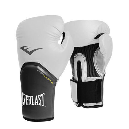 Color: White Grey, Size: 8oz - Fighting Sanda Muay Thai Boxing Set Sandbag Gloves