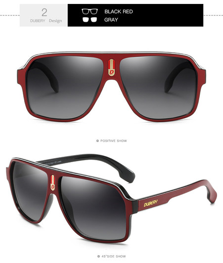 style: B - Dubery Factory New Sunglasses Aviator Toad Goggles Foreign Trade Sub-Explosion Model D103