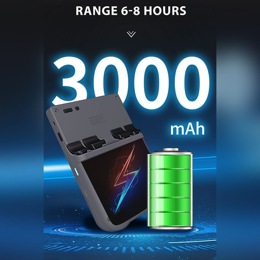 XU10 Retro Handheld Mini Game Console with 3000mAh Rechargeable Battery 3.5-Inch IPS Screen Control