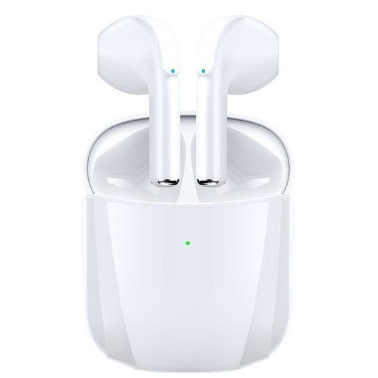 Color: White - Pod4 Earbuds Bluetooth 5.3 Wireless Earphone charging case Hands-free microphone TWS