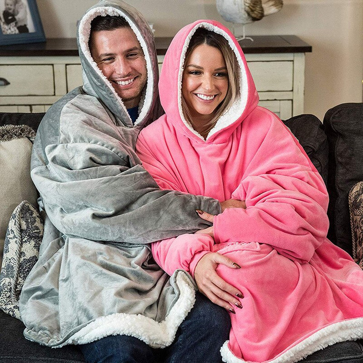 Personalized Hoodie Blanket