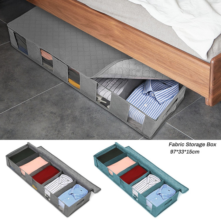 Underbed  Dustproof Storage Clothing Organizer