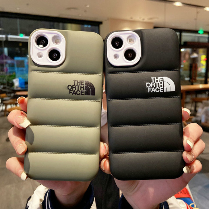 New 2 in 1 Down Jacket TPU Shock Proof 3D Phone Case
