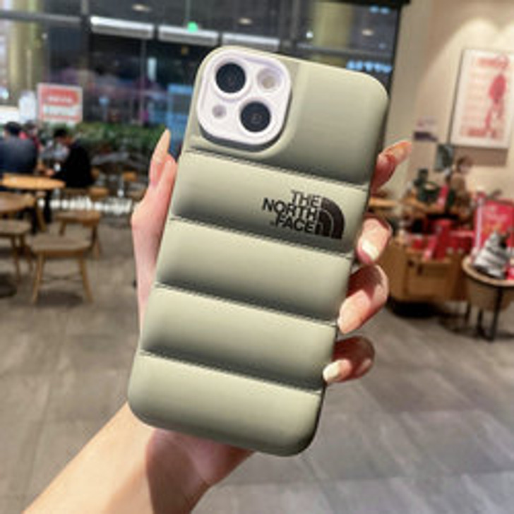New 2 in 1 Down Jacket TPU Shock Proof 3D Phone Case