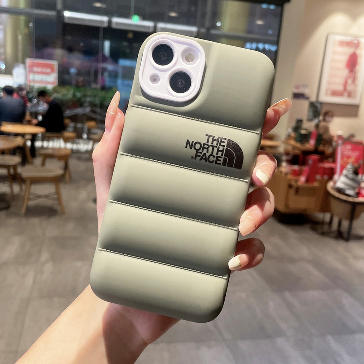 New 2 in 1 Down Jacket TPU Shock Proof 3D Phone Case