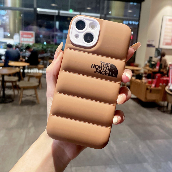 New 2 in 1 Down Jacket TPU Shock Proof 3D Phone Case