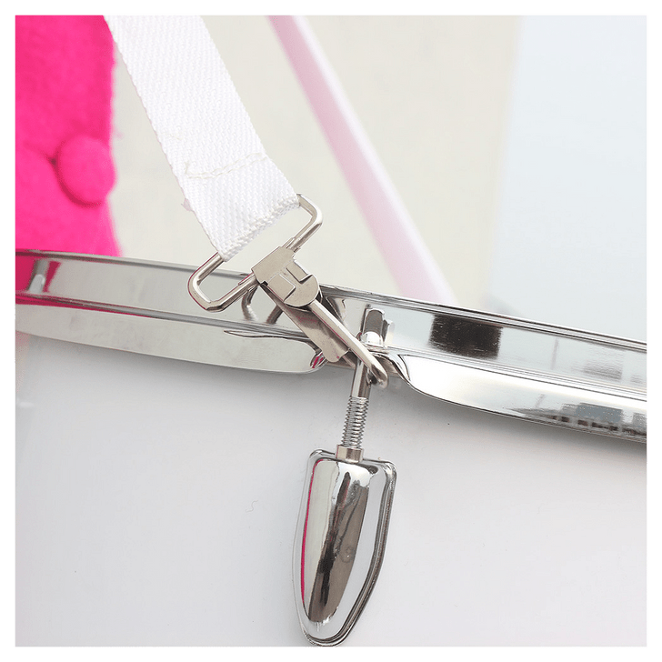 14 x10 inches Marching Drum   Drumsticks   Key   Strap White