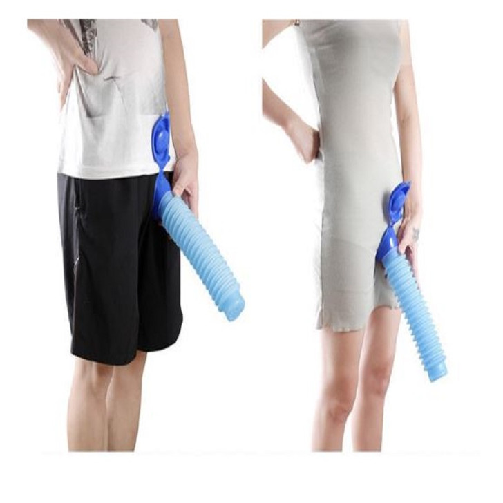Emergency Urinal Shrinkable 750ml Portable Toilet Potty Pee Urine Bottle