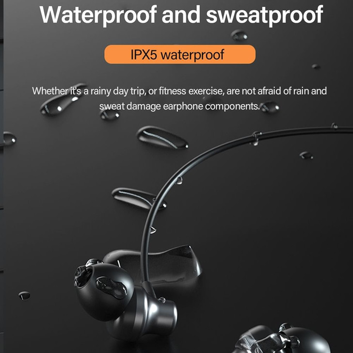 Original LENOVO XE05 Neck-type Bluetooth Headset Sports Waterproof Long Sta K484-PEL_0JDWN622