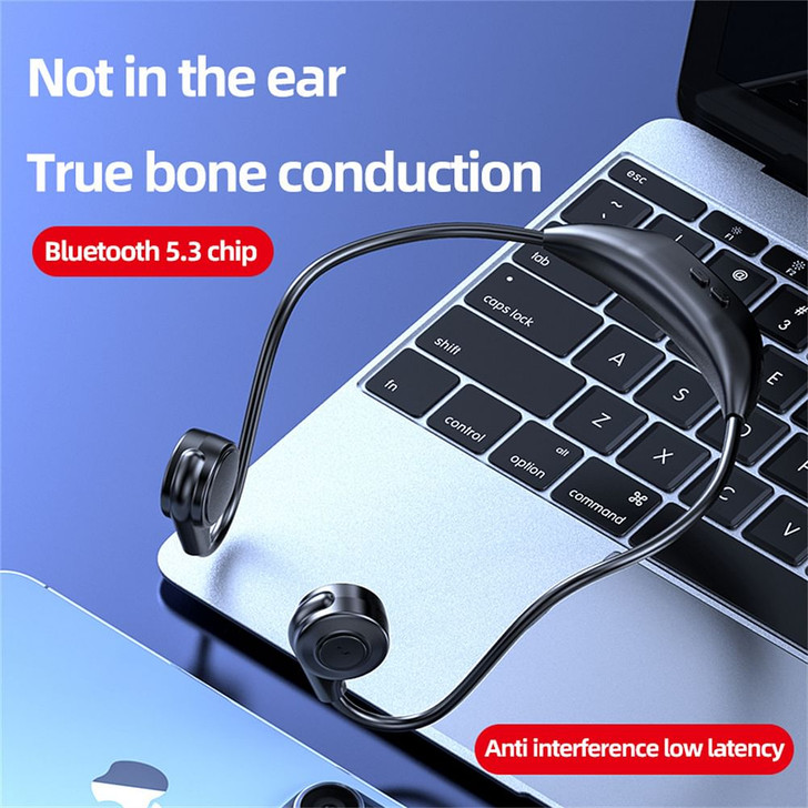 M2 Bone Conduction Headphones Sports Wireless Earphones With Built-in Mic For Running Cycling Hikin