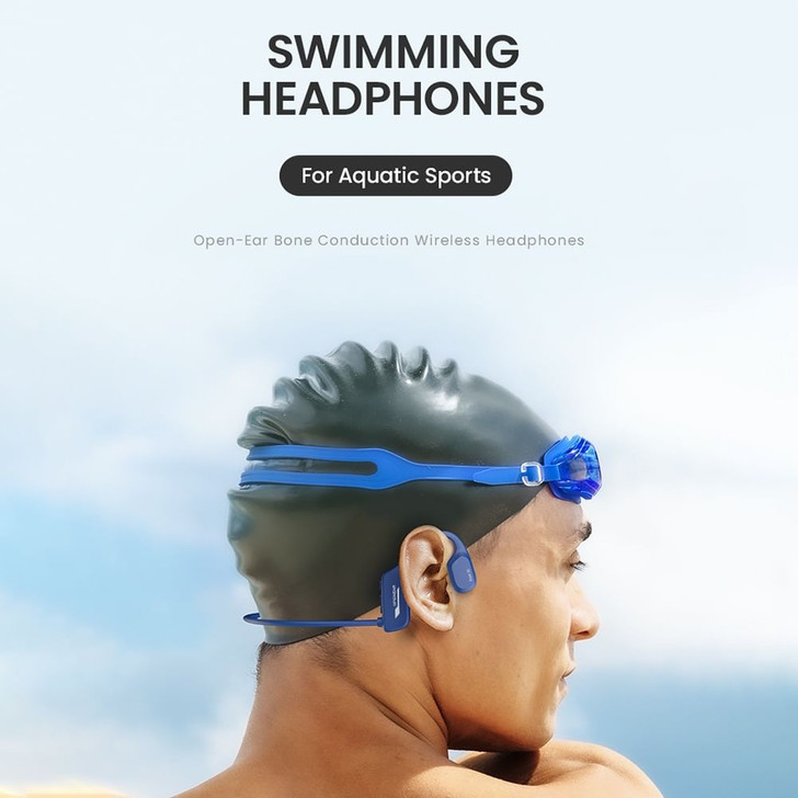 Wireless Headphones Headband Bone Conduction Earphones Clear Sound Calling Headph K484-PEL_0ROO5JKA