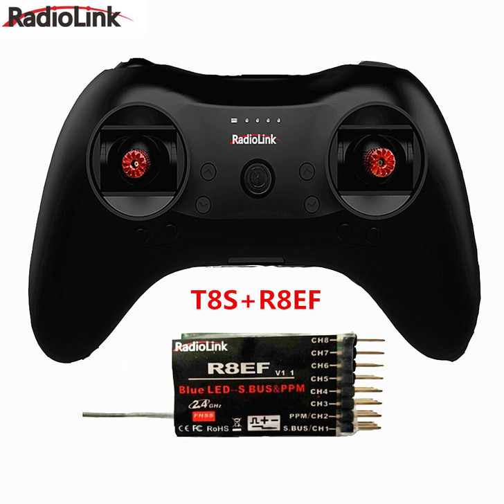 T8S 8CH RC Radiolink Remote Controller Transmitter 2.4G with R8EF or R8FM Receive K484-PTO_0FPOK1DG