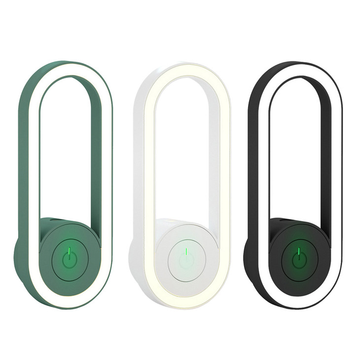 LED Circle Night Light Smart Dusk To Dawn for Ultrasound Energy Lamp-199