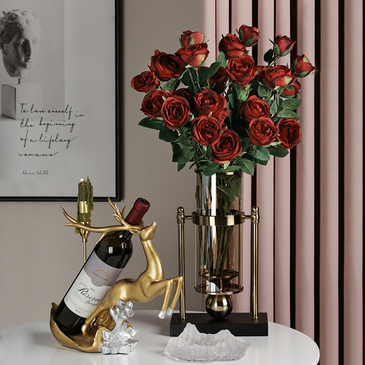 Elk Wine Rack Wine Cabinet Decoration Ornaments