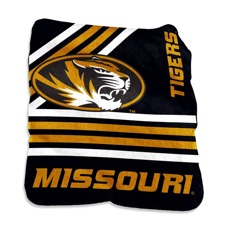 Missouri Tigers Blanket 50x60 Raschel Throw