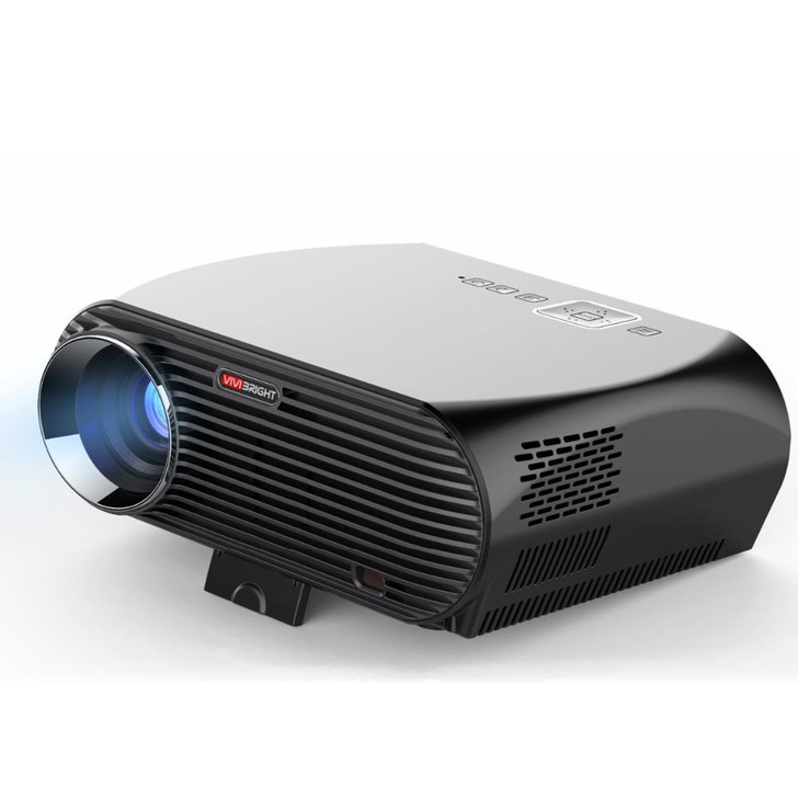 ViviBright GP100UP Smart Home Theater Projector Android6.01 3500 Lumens High Brightness LED WiFi Be