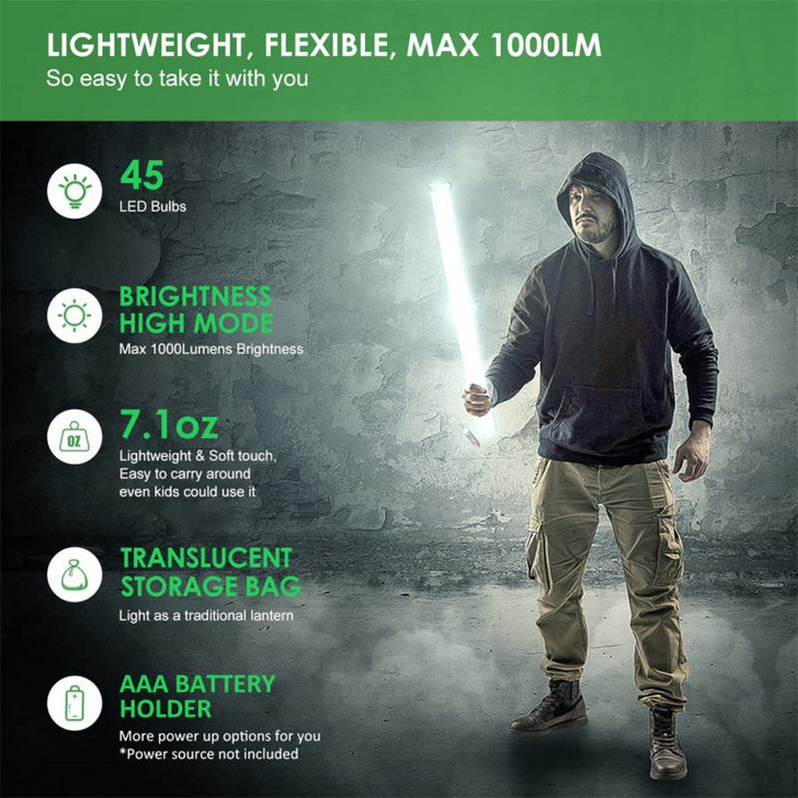 Portable Inflatable Light Tube For Car Repair Lighting Foldable Camping Light