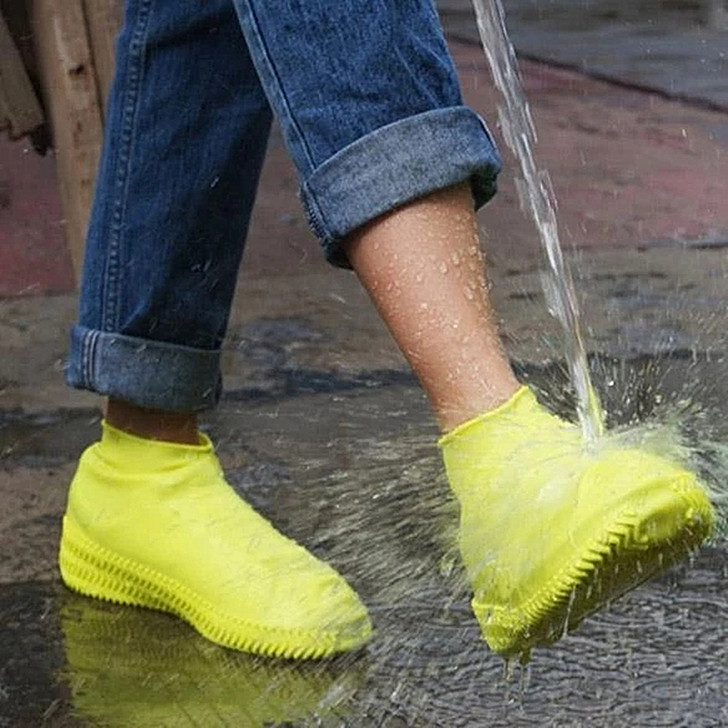 Waterproof Shoe Cover Silicone Material Unisex Shoes Protectors Rain Boots
