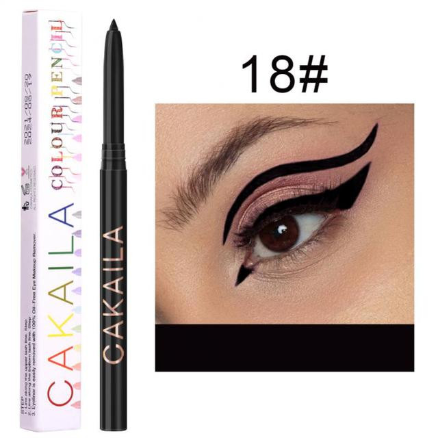 18 Colors Eyeliner Pen Multifunctional Facial Makeup Pigment Pencil-497