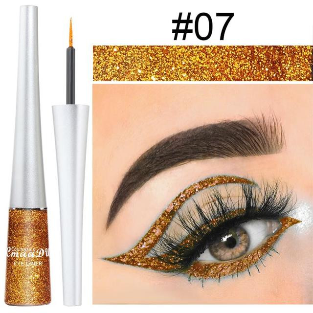 Quick-Drying Long Lasting Non-smudge Glitter Eyeliner