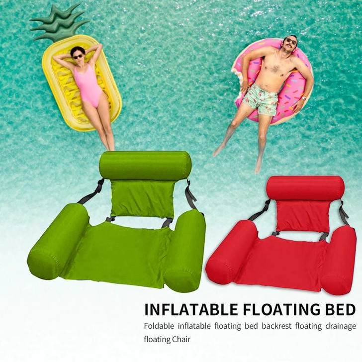 Inflatable Water Swimming Pool Lounge Chair Float