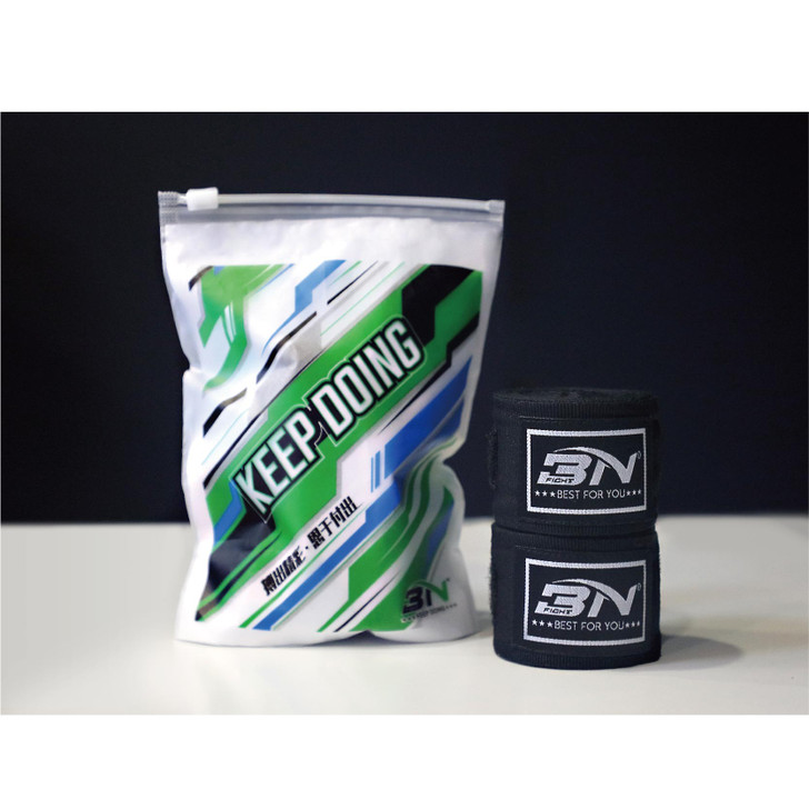 Color: Black, Size: 3m - Elastic boxing bandage