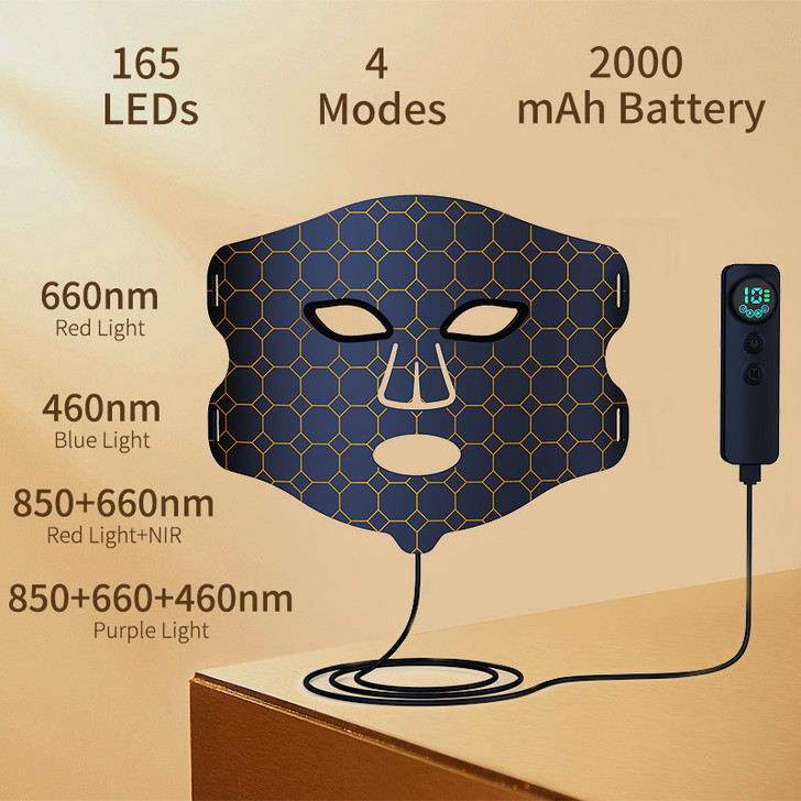 New Home LED Photon Mask Device With Red Mask