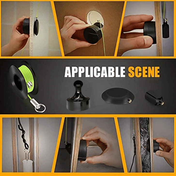 Magnetic Wire Pulling System Threader Wiremag Puller Wire Cable Running Device