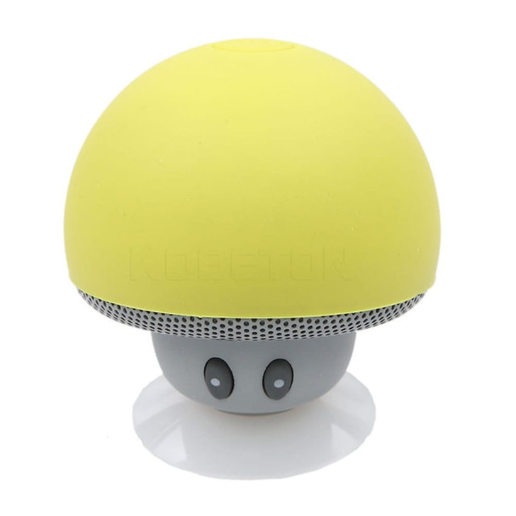 Waterproof Mini Wireless Bluetooth-compatible  Speaker Portable Mushroom-shaped Speaker Rechargeabl