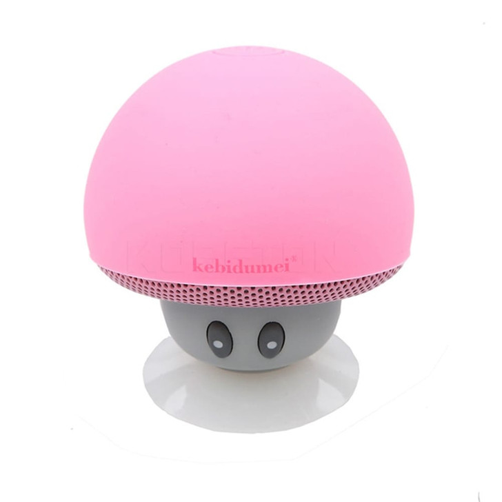 Waterproof Mini Wireless Bluetooth-compatible  Speaker Portable Mushroom-shaped Speaker Rechargeabl
