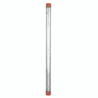 B&K Mueller 1 in. D X 24 in. L Galvanized Steel Pre-Cut Pipe
