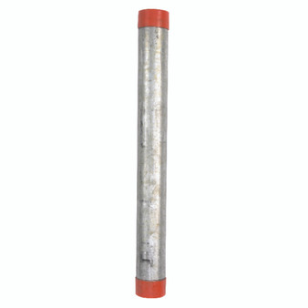 B&K Mueller 1-1/2 in. D X 18 in. L Galvanized Steel Pre-Cut Pipe
