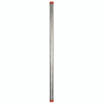 B&K Mueller 1-1/2 in. D X 48 in. L Galvanized Steel Pre-Cut Pipe
