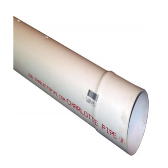 Charlotte Pipe PVC Sewer and Drain Pipe 3 in. D X 10 ft. L Bell 0 psi